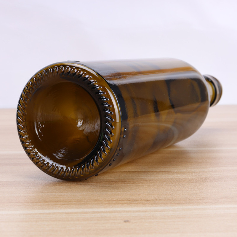 750ml Cork Neck Burgundy Wine Bottle