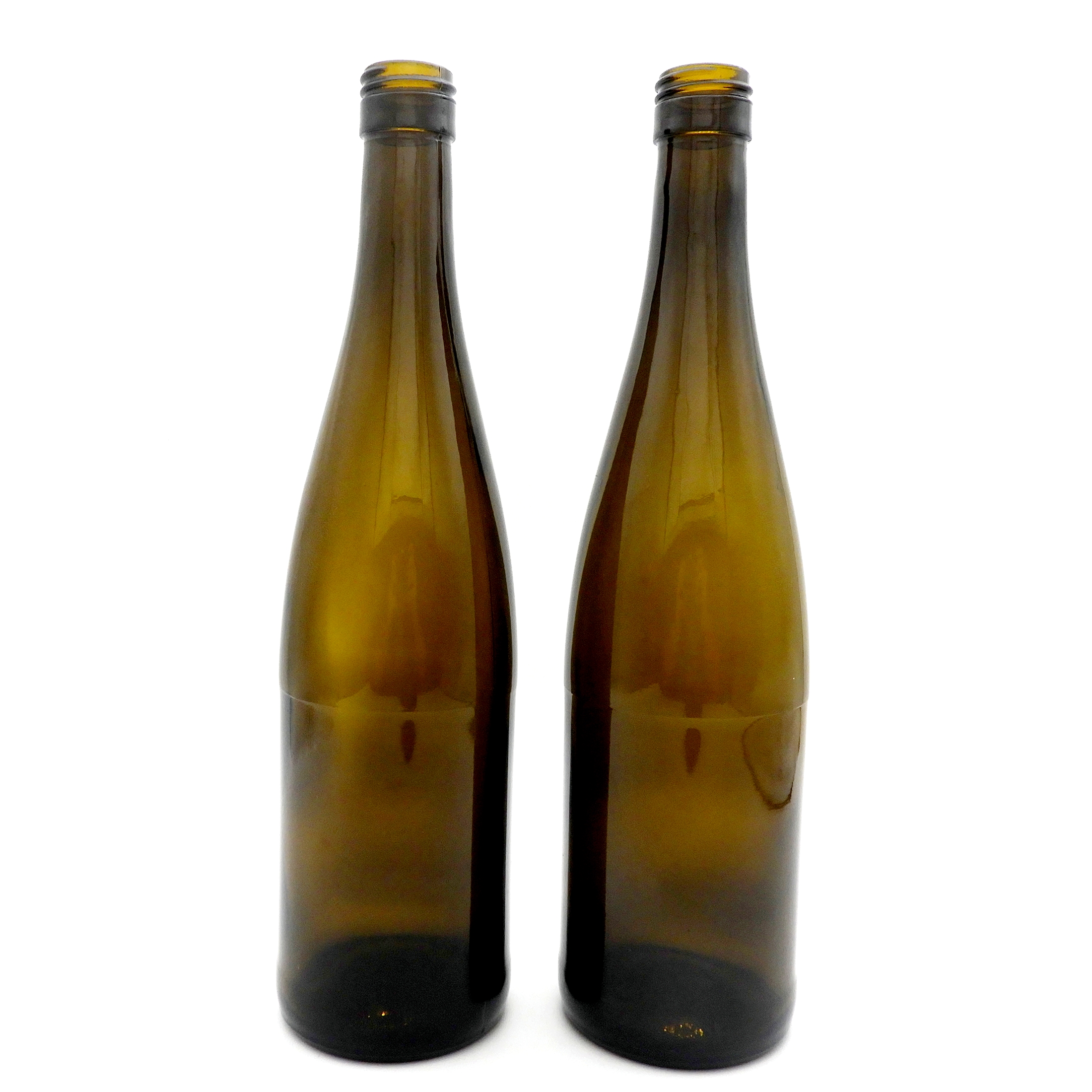 75cl Hock Wine Glass Bottles with Screw Neck