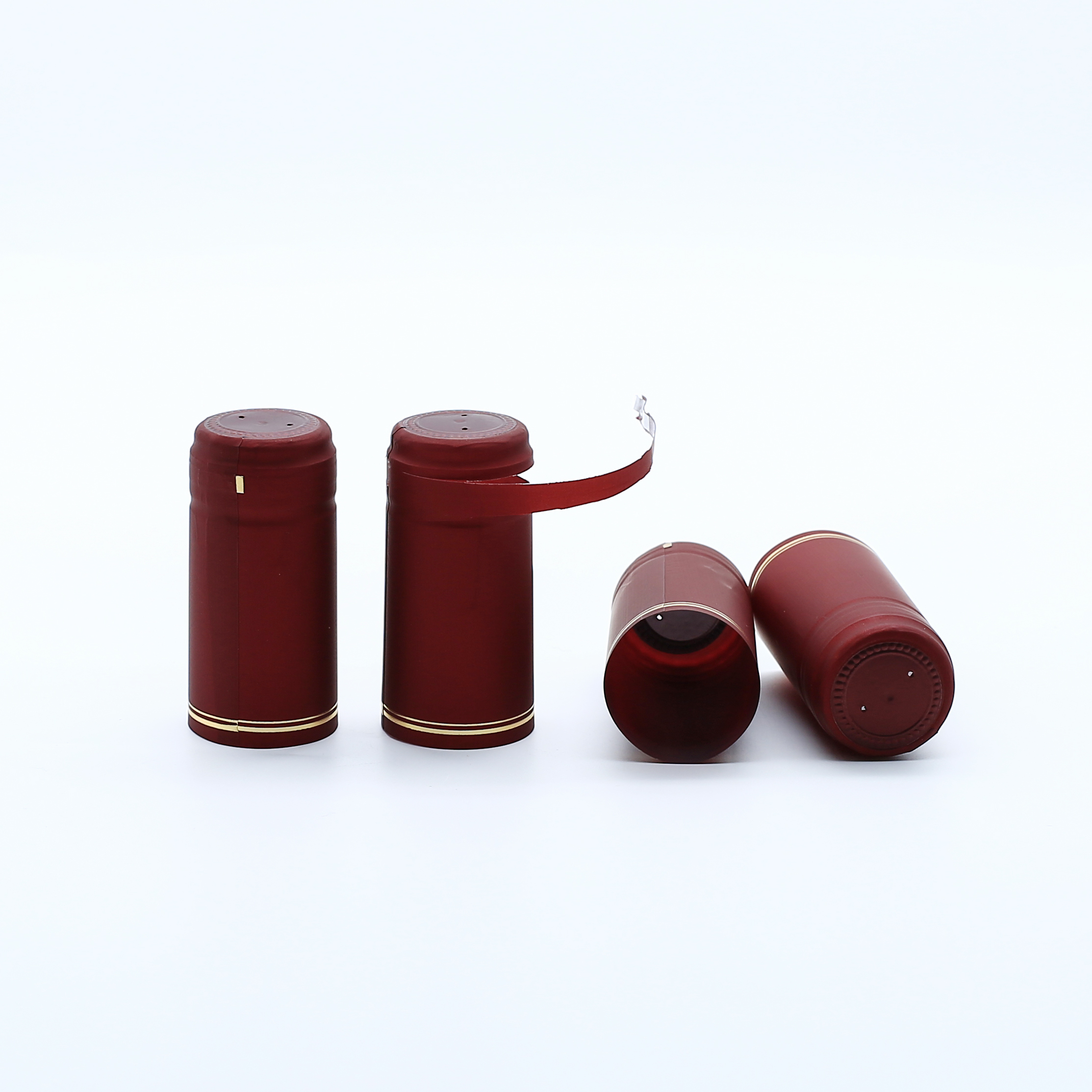 30*60mm PVC Heat Shrink Capsule for Wine Vodka Bottle